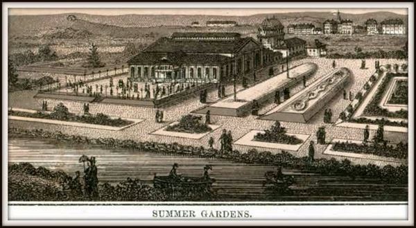The boating lake at Regent Park